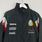 Shop 1999 MEXICO TRACK JACKET (XL) GARCIS, classic football shirts, vintage football shirts & retro soccer jerseys at Cult Kits