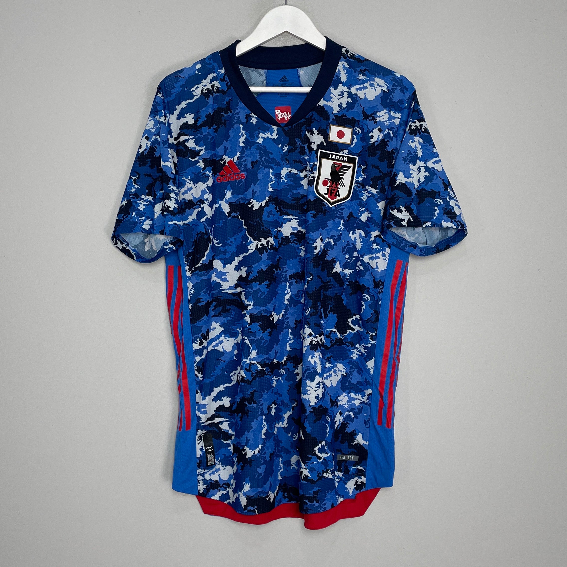 Shop 2020/21 JAPAN *PLAYER ISSUE* HOME SHIRT (XXL) ADIDAS, classic football shirts, vintage football shirts & retro soccer jerseys at Cult Kits