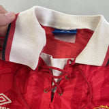 1992/94 Manchester United Cantona #7 Home Shirt (L) Umbro