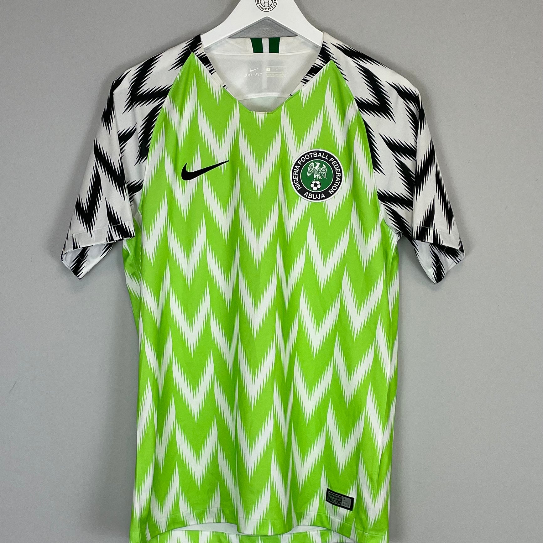 Shop 2018/19 NIGERIA HOME SHIRT (S) NIKE, classic football shirts, vintage football shirts & retro soccer jerseys at Cult Kits