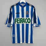 Shop 1997/98 DEPORTIVO LA CORUNA HOME SHIRT (XL) ADIDAS, classic football shirts, vintage football shirts & retro soccer jerseys at Cult Kits