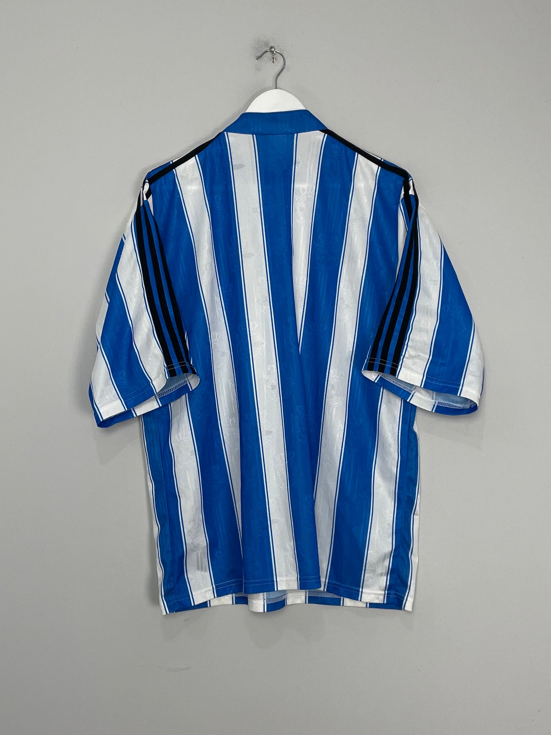 Shop 1997/98 DEPORTIVO LA CORUNA HOME SHIRT (XL) ADIDAS, classic football shirts, vintage football shirts & retro soccer jerseys at Cult Kits