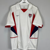 Shop 2002/03 USA HOME SHIRT (L) NIKE, classic football shirts, vintage football shirts & retro soccer jerseys at Cult Kits