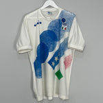 Shop 1992/94 ITALY TRAINING SHIRT (L) DIADORA, classic football shirts, vintage football shirts & retro soccer jerseys at Cult Kits