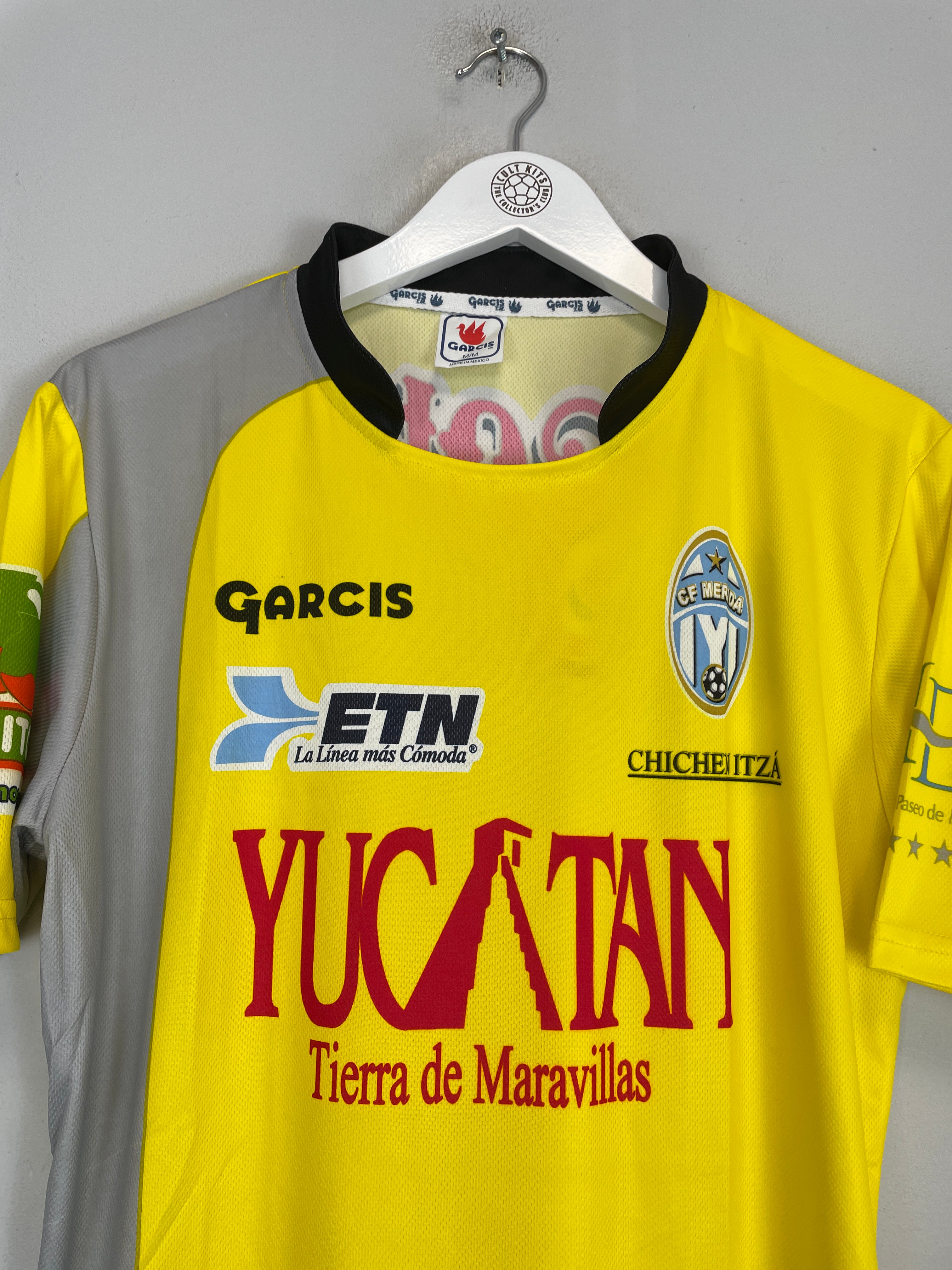 Shop 2011/12 CF MERIDA AWAY SHIRT (M) GARCIS, classic football shirts, vintage football shirts & retro soccer jerseys at Cult Kits