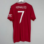 2022/23 MANCHESTER UNITED RONALDO #7 HOME SHIRT (XL) ADIDAS