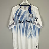 Shop 2018/19 EVERTON SIGURDSSON #10 *BNWT* THIRD SHIRT (XXL) UMBRO, classic football shirts, vintage football shirts & retro soccer jerseys at Cult Kits