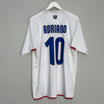 2007/08 INTER MILAN ADRIANO #10 *CENTENARY* AWAY SHIRT (XL) NIKE