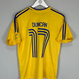 2006/08 BRONDBY DUNCAN #17 HOME SHIRT (S) ADIDAS