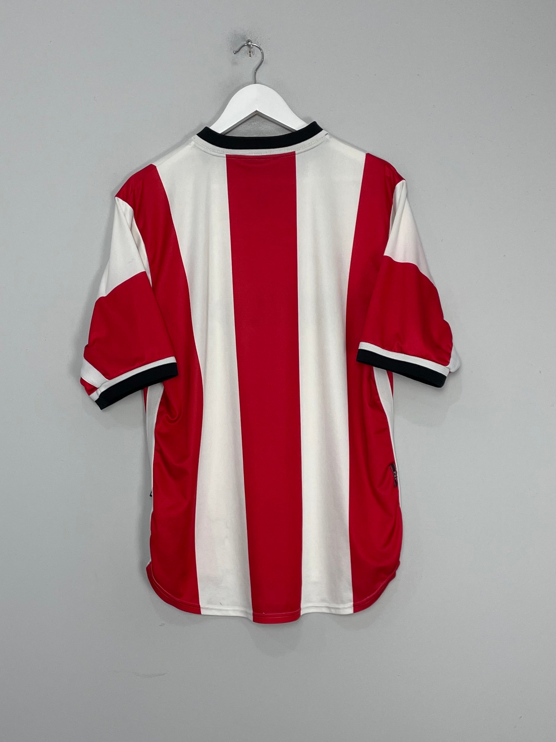 Shop 1998/00 PSV HOME SHIRT (L) NIKE, classic football shirts, vintage football shirts & retro soccer jerseys at Cult Kits