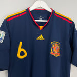 Shop 2010/11 SPAIN A.INIESTA #6 AWAY SHIRT (L) ADIDAS, classic football shirts, vintage football shirts & retro soccer jerseys at Cult Kits