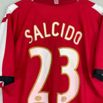 Shop 2006/08 PSV SALCIDO #23 HOME SHIRT (XL) NIKE, classic football shirts, vintage football shirts & retro soccer jerseys at Cult Kits