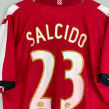 Shop 2006/08 PSV SALCIDO #23 HOME SHIRT (XL) NIKE, classic football shirts, vintage football shirts & retro soccer jerseys at Cult Kits