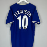 2003/04 EVERTON FERGUSON #10 HOME SHIRT (L) PUMA