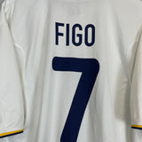 2000/02 PORTUGAL FIGO #7 AWAY SHIRT (XL) NIKE