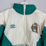 Shop 1993/94 MEXICO TRACK JACKET (M) UMBRO, classic football shirts, vintage football shirts & retro soccer jerseys at Cult Kits