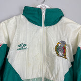 Shop 1993/94 MEXICO TRACK JACKET (M) UMBRO, classic football shirts, vintage football shirts & retro soccer jerseys at Cult Kits