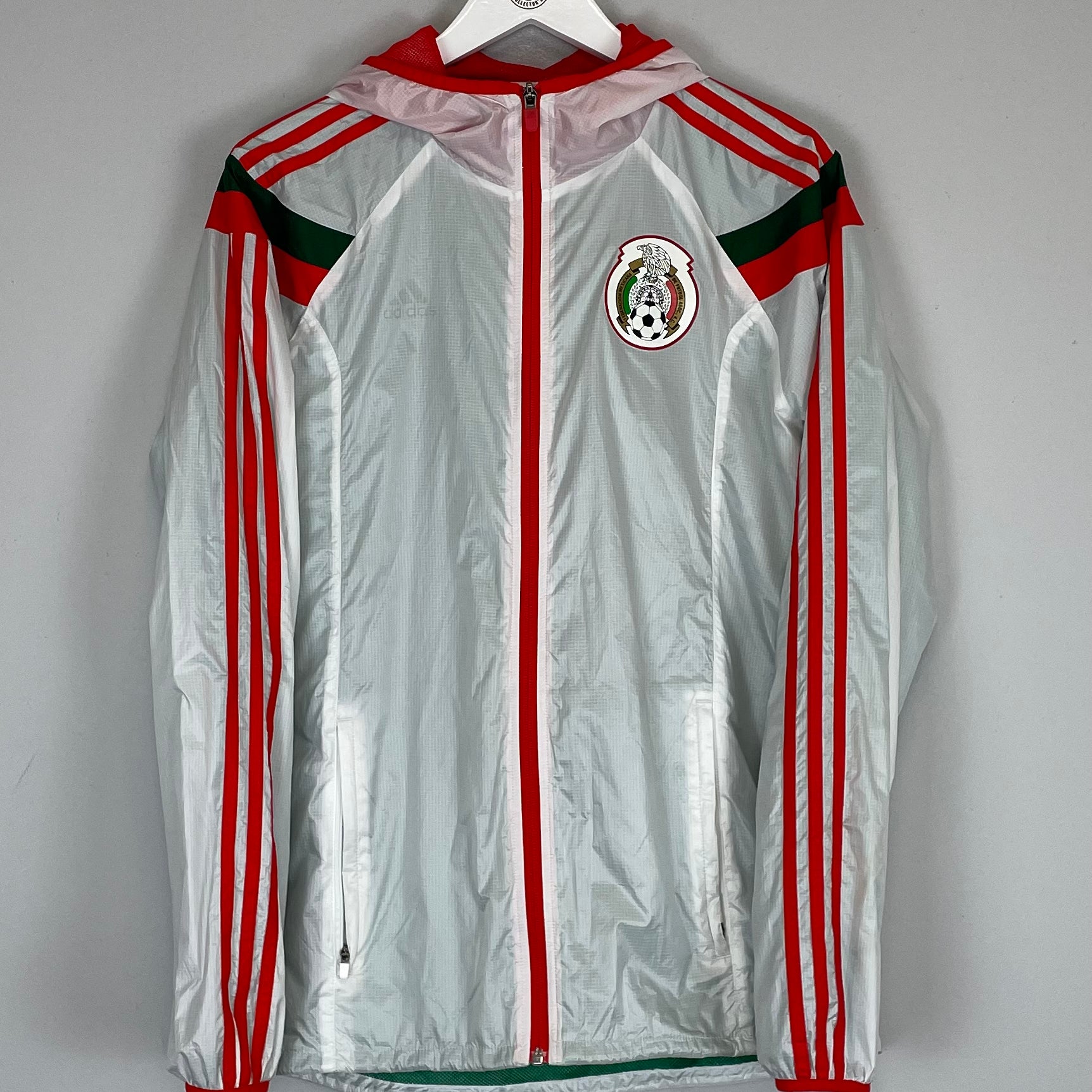 Shop 2014/15 MEXICO ANTHEM JACKET (M) ADIDAS, classic football shirts, vintage football shirts & retro soccer jerseys at Cult Kits