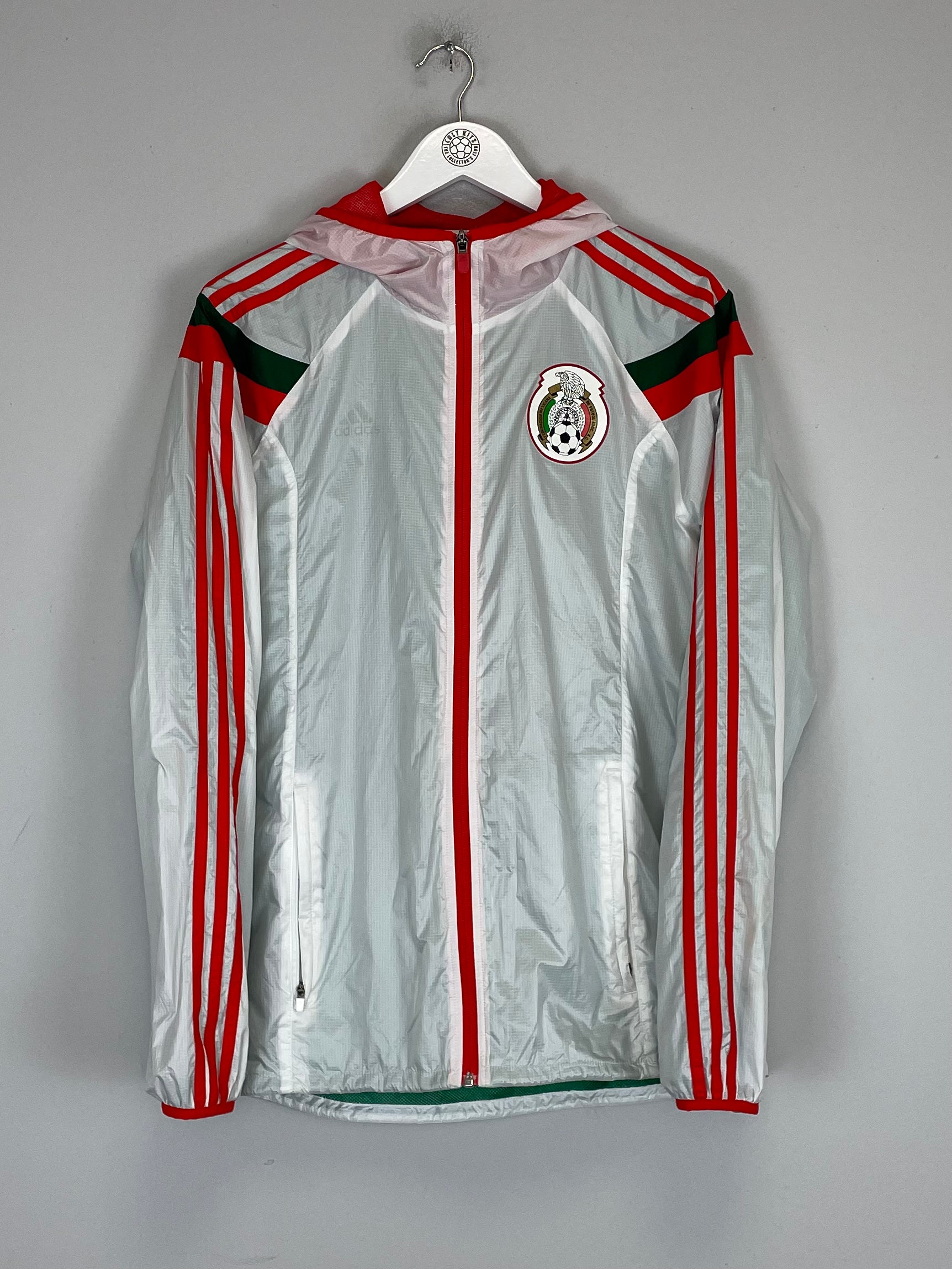 Shop 2014/15 MEXICO ANTHEM JACKET (M) ADIDAS, classic football shirts, vintage football shirts & retro soccer jerseys at Cult Kits