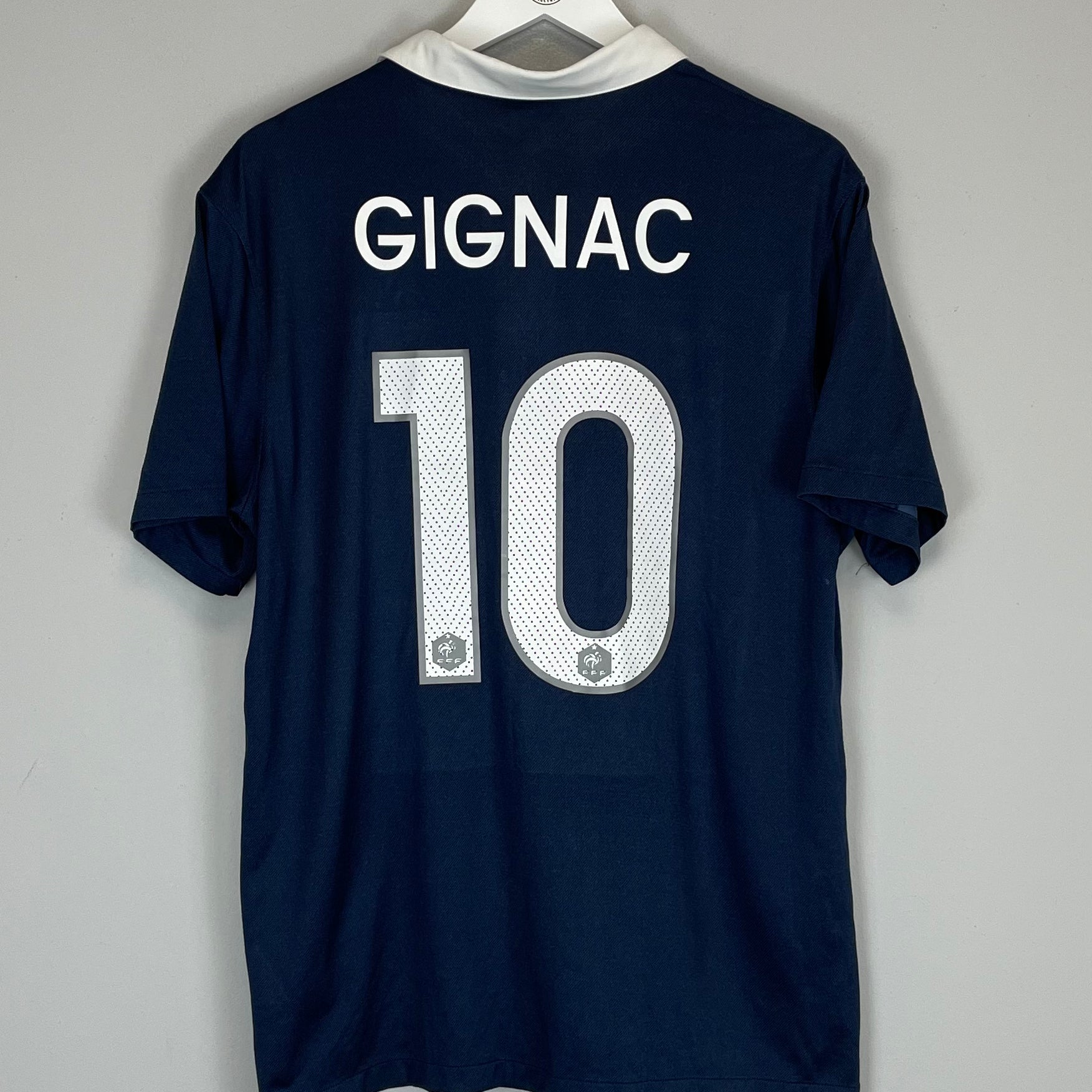 Shop 2014/15 FRANCE GIGNAC #10 HOME SHIRT (L) NIKE, classic football shirts, vintage football shirts & retro soccer jerseys at Cult Kits