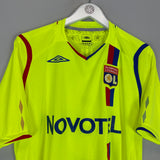 Shop 2008/09 LYON JUNINHO #8 THIRD SHIRT (L) UMBRO, classic football shirts, vintage football shirts & retro soccer jerseys at Cult Kits