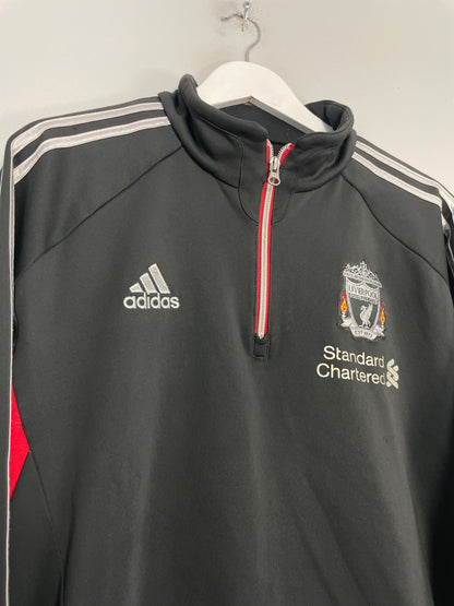 2011/12 LIVERPOOL 1/4 ZIP JACKET (M) ADIDAS