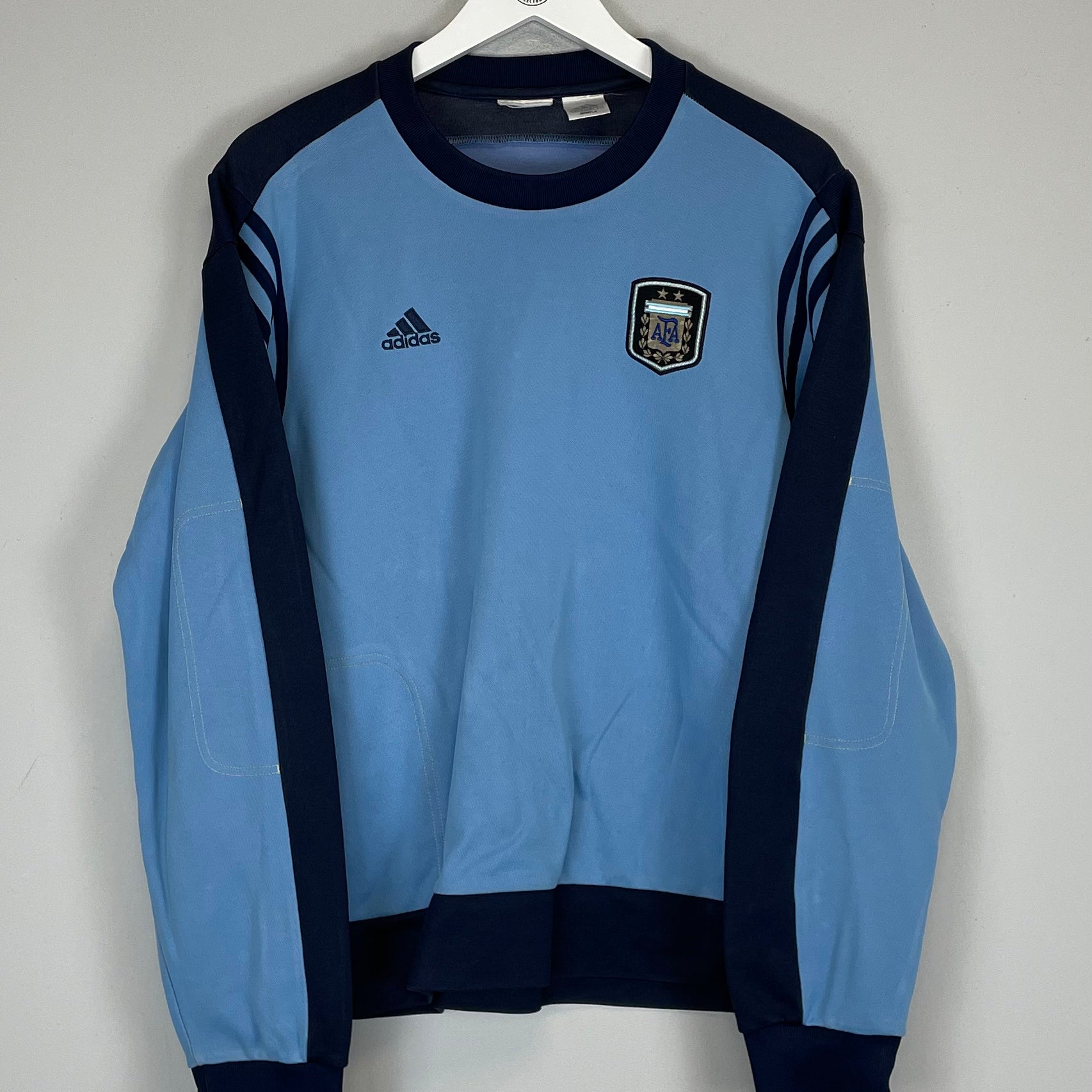 Shop 2012 ARGENTINA SWEATSHIRT (M) ADIDAS, classic football shirts, vintage football shirts & retro soccer jerseys at Cult Kits