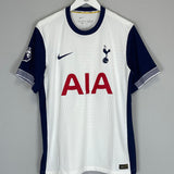 Shop 2024/25 TOTTENHAM VAN DE VEN #37 *AUTHENTIC* HOME SHIRT (M) NIKE, classic football shirts, vintage football shirts & retro soccer jerseys at Cult Kits