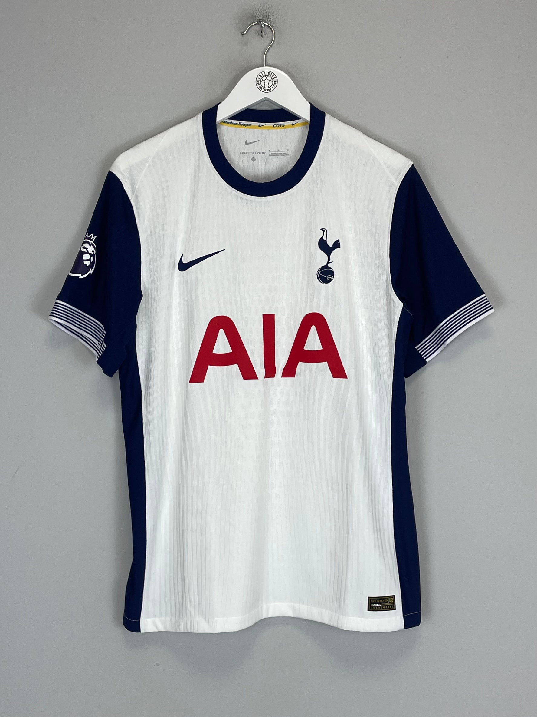 Shop 2024/25 TOTTENHAM VAN DE VEN #37 *AUTHENTIC* HOME SHIRT (M) NIKE, classic football shirts, vintage football shirts & retro soccer jerseys at Cult Kits