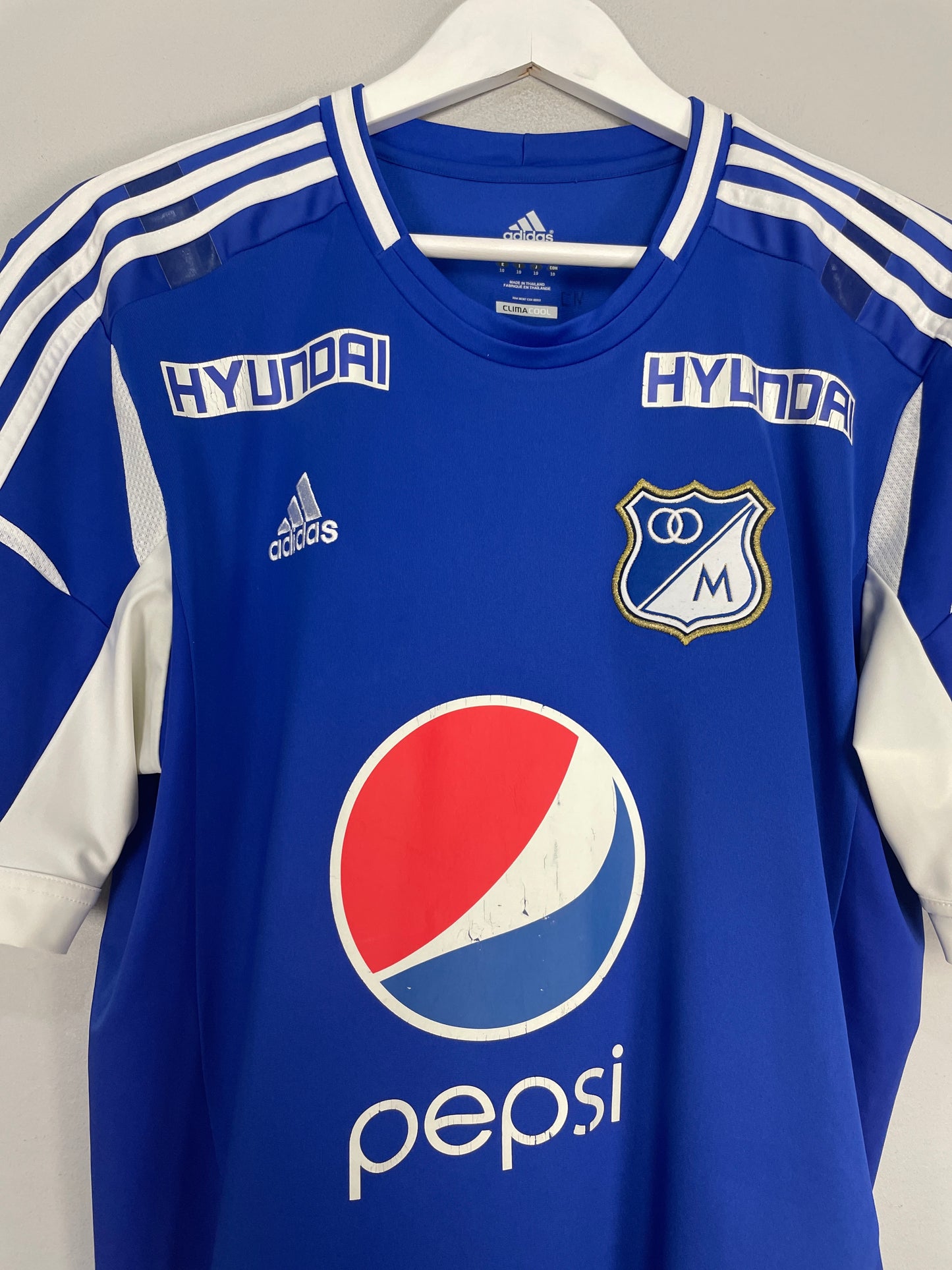 2012/13 MILLONARIOS *PLAYER ISSUE* HOME SHIRT (L) ADIDAS