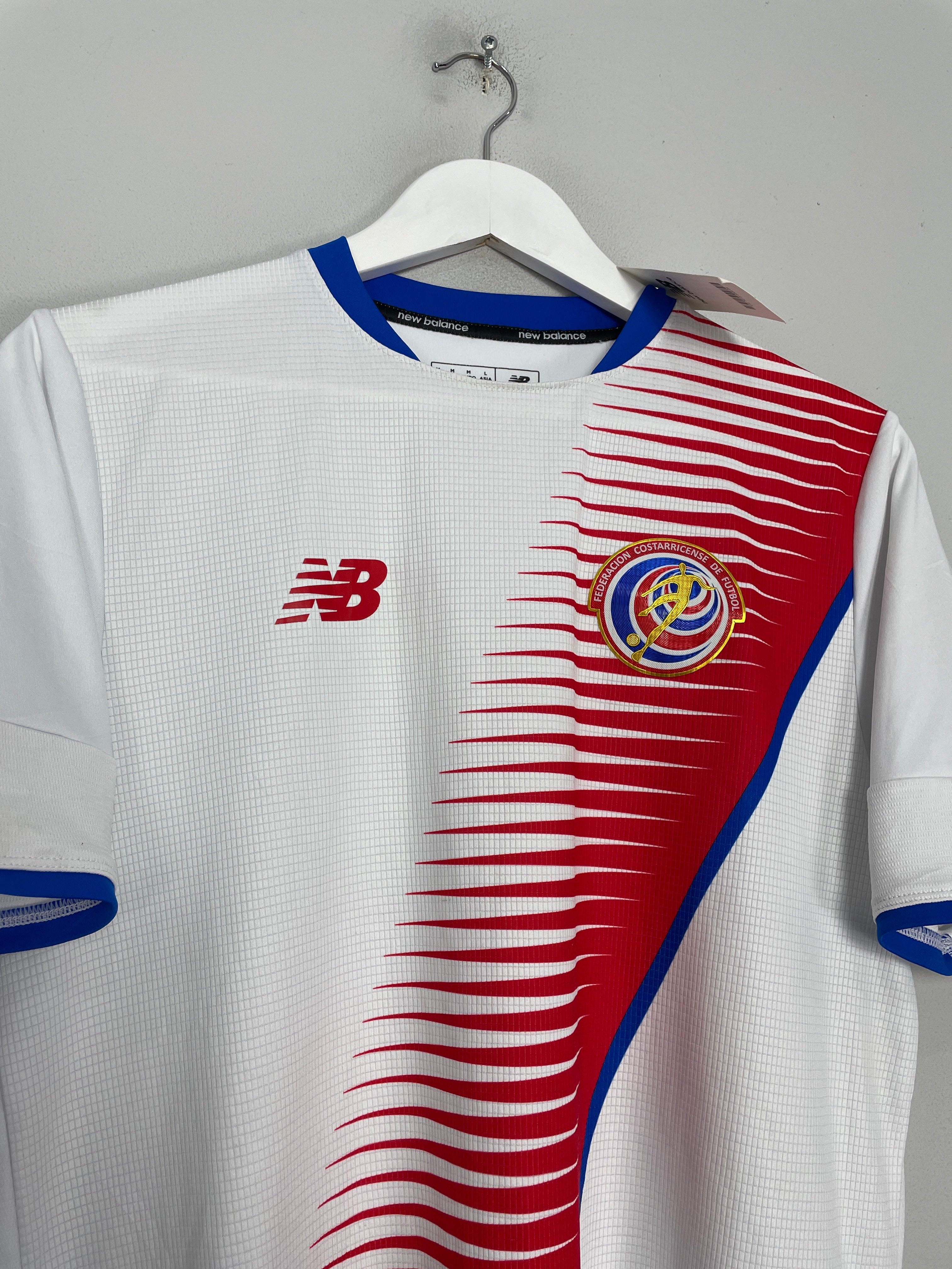 Shop 2016/17 COSTA RICA *BNWT* AWAY SHIRT (M) NEW BALANCE, classic football shirts, vintage football shirts & retro soccer jerseys at Cult Kits