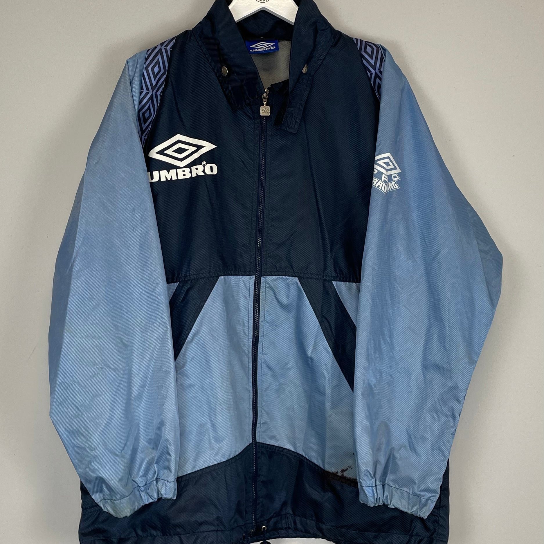 Shop 1994 UMBRO TRAINING JACKET (M) UMBRO, classic football shirts, vintage football shirts & retro soccer jerseys at Cult Kits