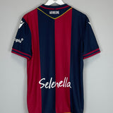 Shop 2024/25 BOLOGNA HOME SHIRT (L) MACRON, classic football shirts, vintage football shirts & retro soccer jerseys at Cult Kits