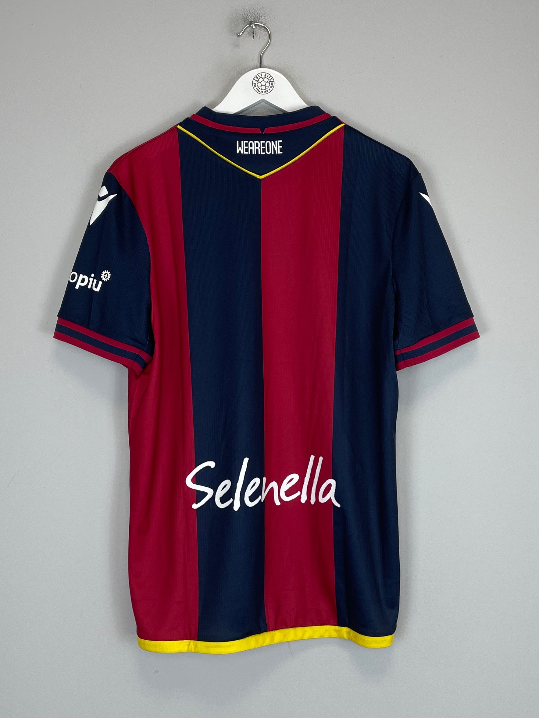 Shop 2024/25 BOLOGNA HOME SHIRT (L) MACRON, classic football shirts, vintage football shirts & retro soccer jerseys at Cult Kits