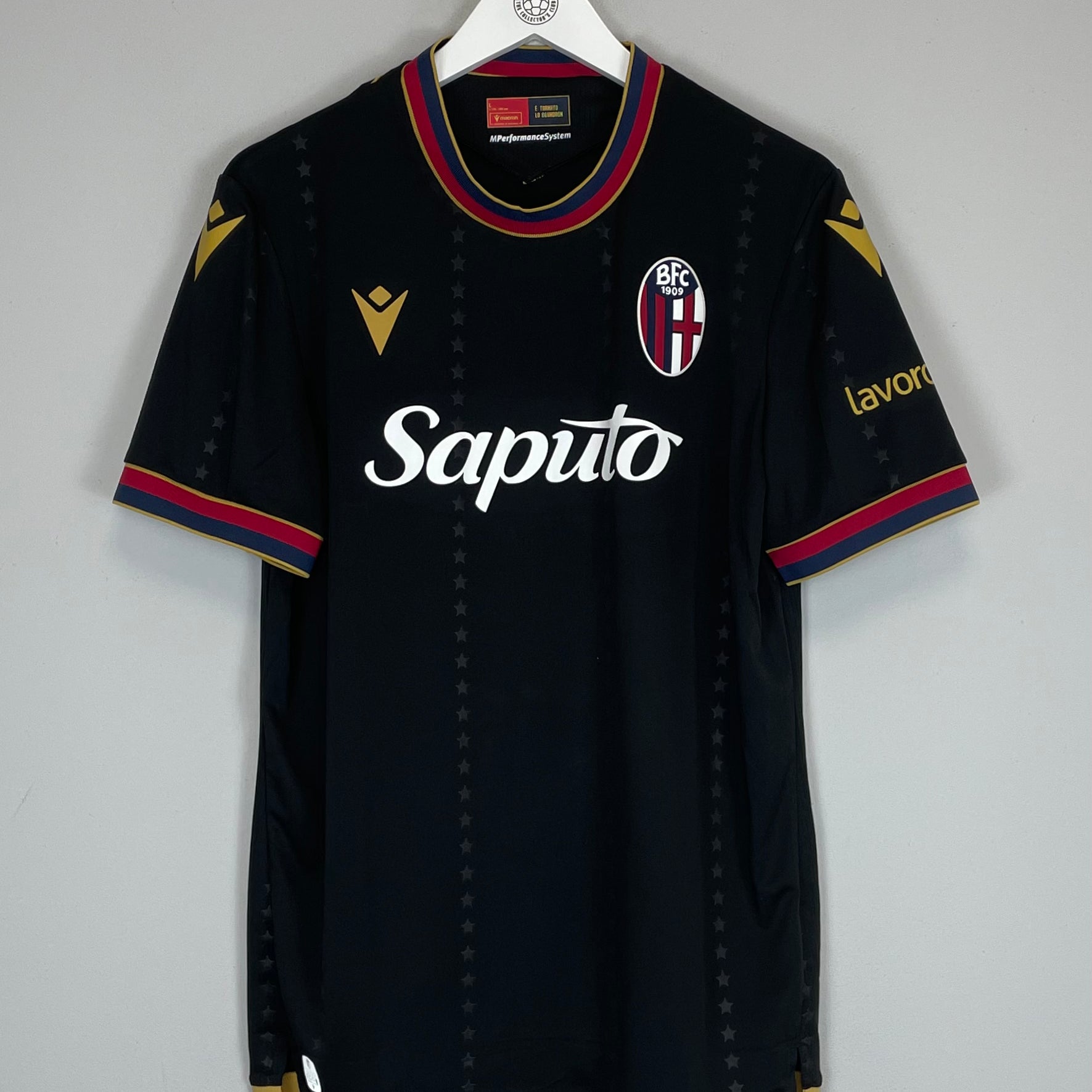 Shop 2024/25 BOLOGNA FOURTH SHIRT (L) MACRON, classic football shirts, vintage football shirts & retro soccer jerseys at Cult Kits