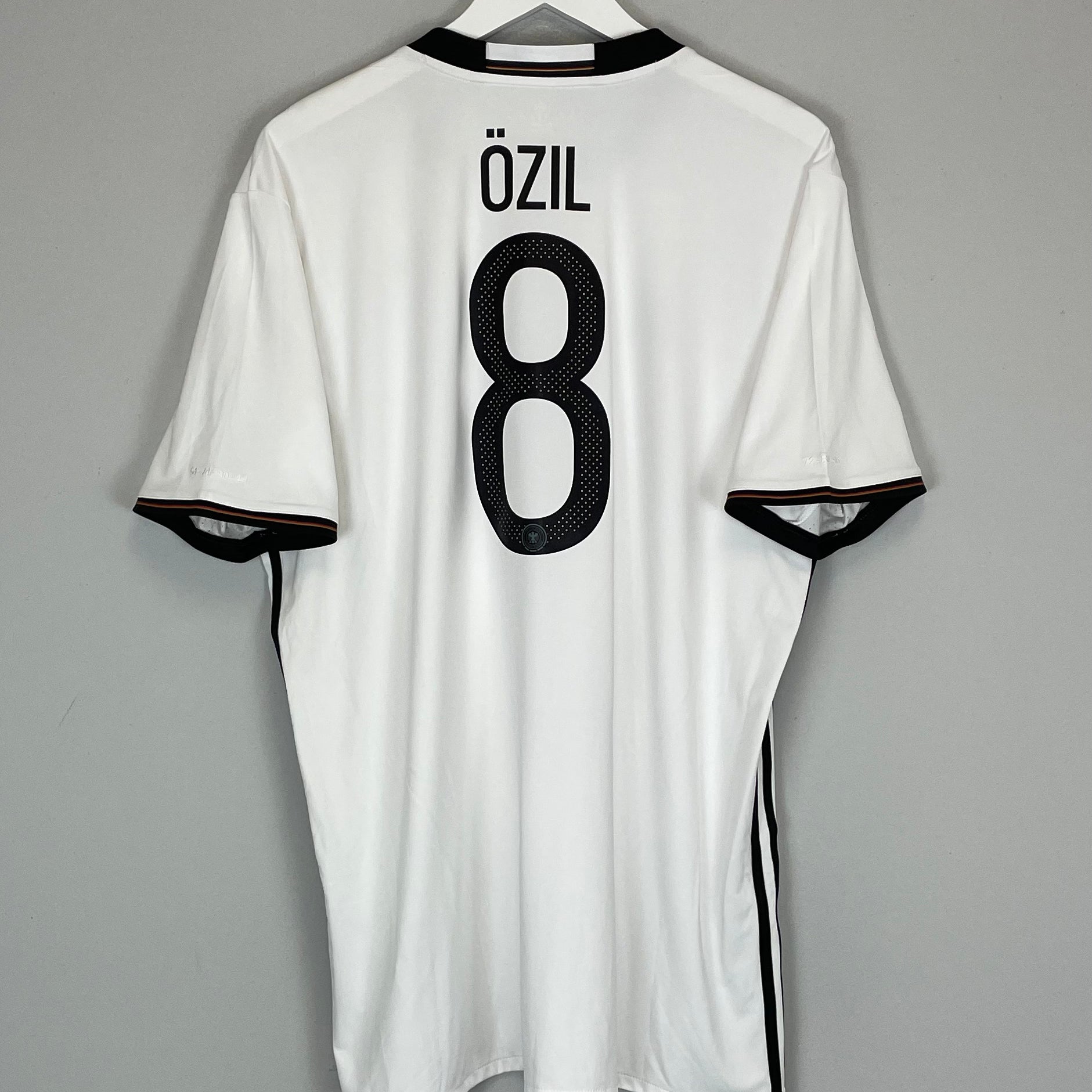 Shop 2016/17 GERMANY OZIL #8 HOME SHIRT (XL) ADIDAS, classic football shirts, vintage football shirts & retro soccer jerseys at Cult Kits