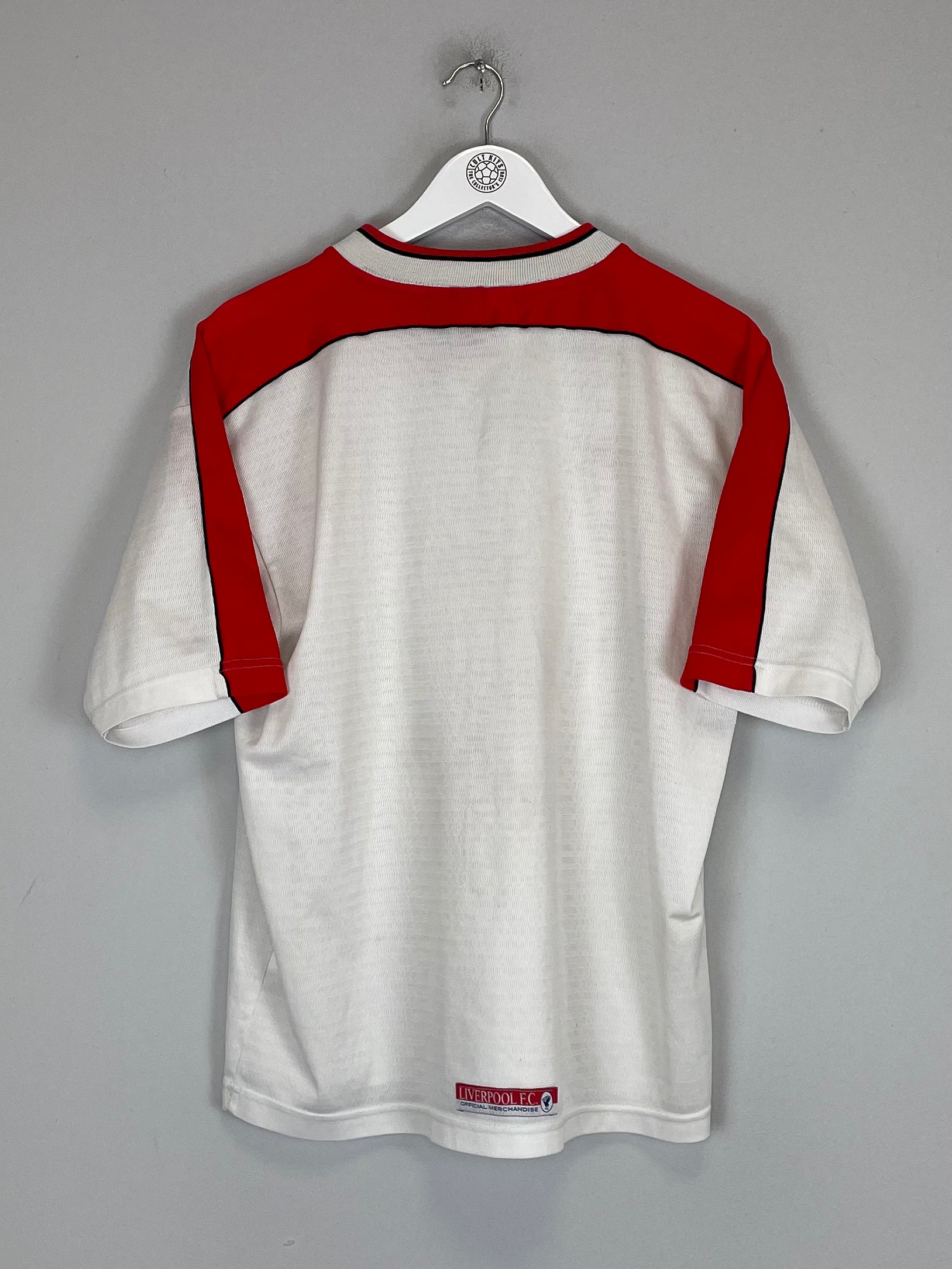 Shop 1998/99 LIVERPOOL AWAY SHIRT (M) REEBOK, classic football shirts, vintage football shirts & retro soccer jerseys at Cult Kits