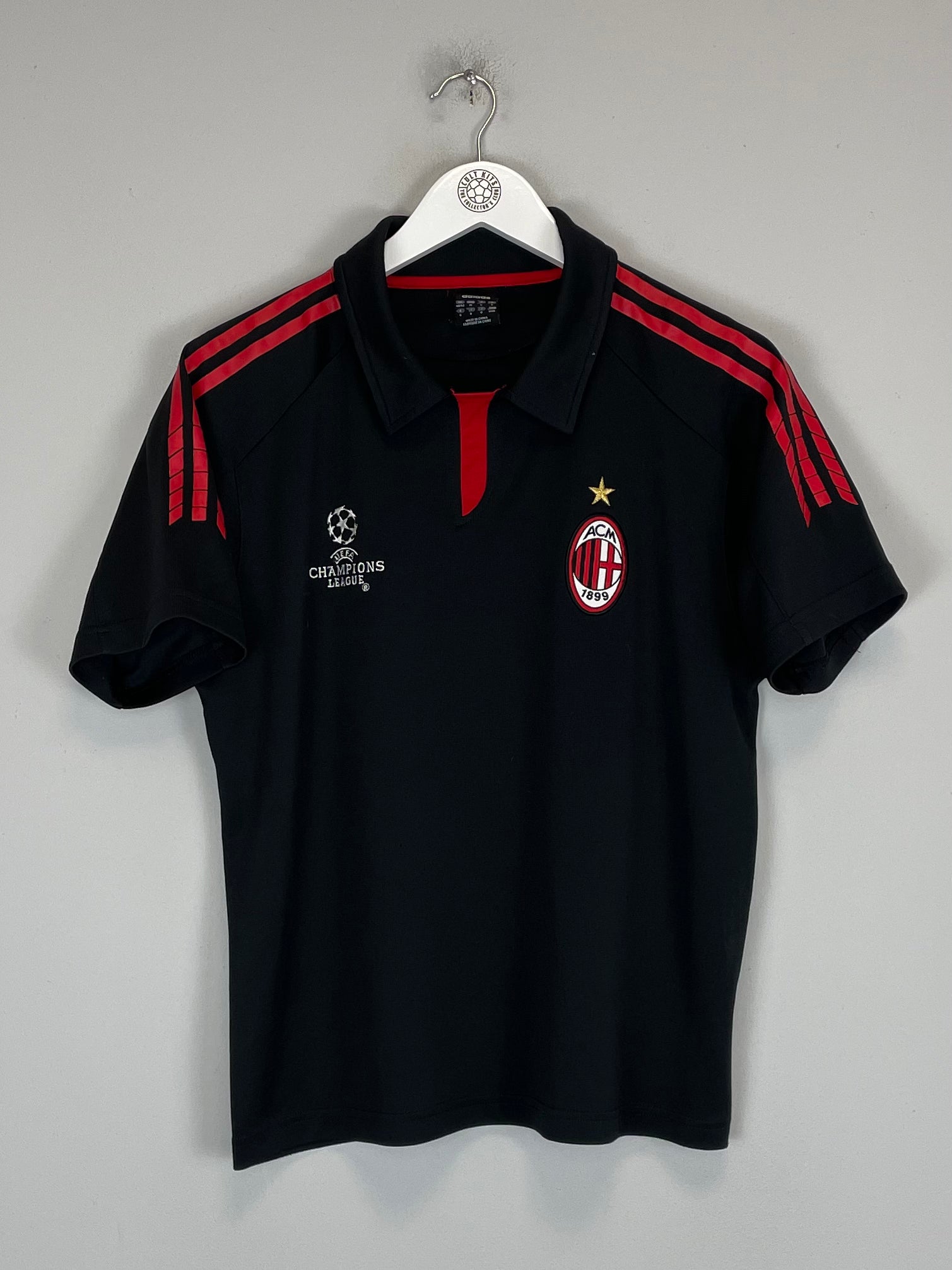 Shop 2004/05 AC MILAN TRAINING SHIRT (M) ADIDAS, classic football shirts, vintage football shirts & retro soccer jerseys at Cult Kits