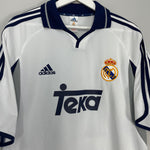 Shop 2000/01 REAL MADRID FIGO #10 HOME SHIRT (XL) ADIDAS, classic football shirts, vintage football shirts & retro soccer jerseys at Cult Kits