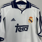 Shop 2000/01 REAL MADRID FIGO #10 HOME SHIRT (XL) ADIDAS, classic football shirts, vintage football shirts & retro soccer jerseys at Cult Kits
