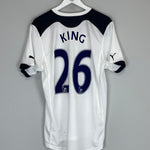 Shop 2010/11 TOTTENHAM KING #26 HOME SHIRT (M) PUMA, classic football shirts, vintage football shirts & retro soccer jerseys at Cult Kits