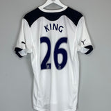 Shop 2010/11 TOTTENHAM KING #26 HOME SHIRT (M) PUMA, classic football shirts, vintage football shirts & retro soccer jerseys at Cult Kits