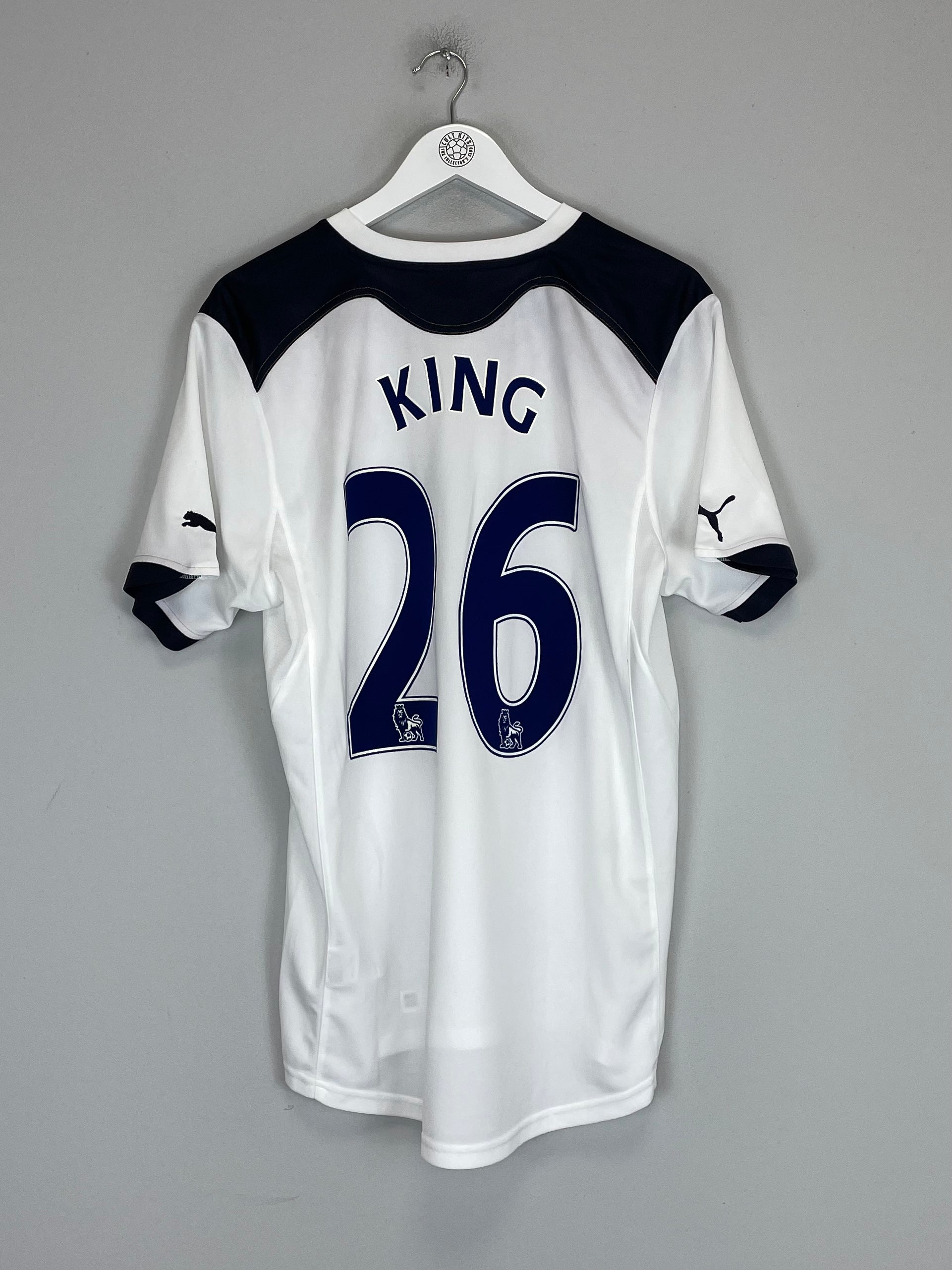 Shop 2010/11 TOTTENHAM KING #26 HOME SHIRT (M) PUMA, classic football shirts, vintage football shirts & retro soccer jerseys at Cult Kits