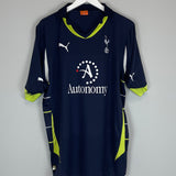 Shop 2010/11 TOTTENHAM MODRIC #14 THIRD SHIRT (L) PUMA, classic football shirts, vintage football shirts & retro soccer jerseys at Cult Kits