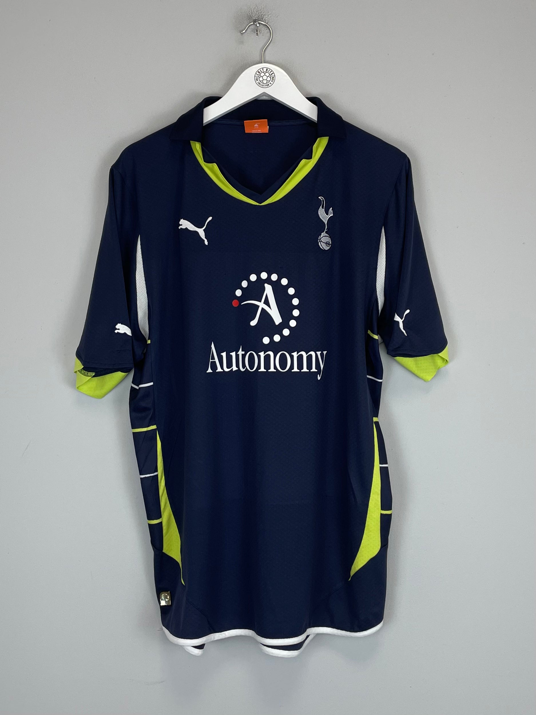 Shop 2010/11 TOTTENHAM MODRIC #14 THIRD SHIRT (L) PUMA, classic football shirts, vintage football shirts & retro soccer jerseys at Cult Kits