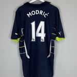 Shop 2010/11 TOTTENHAM MODRIC #14 THIRD SHIRT (L) PUMA, classic football shirts, vintage football shirts & retro soccer jerseys at Cult Kits