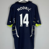 Shop 2010/11 TOTTENHAM MODRIC #14 THIRD SHIRT (L) PUMA, classic football shirts, vintage football shirts & retro soccer jerseys at Cult Kits