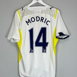 2009/10 TOTTENHAM MODRIC #14 HOME SHIRT (M) PUMA
