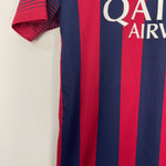 Shop 2013/14 BARCELONA MESSI #10 *AUTHENTIC* HOME SHIRT (L) NIKE, classic football shirts, vintage football shirts & retro soccer jerseys at Cult Kits