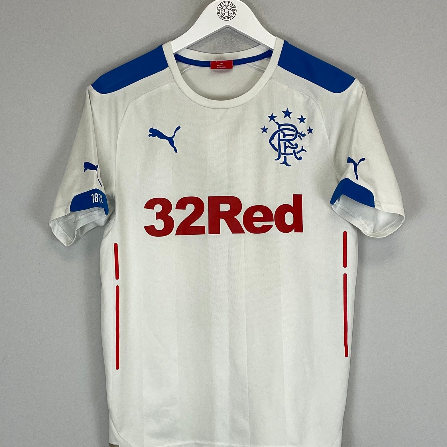 Shop 2014/15 RANGERS AWAY SHIRT (S) PUMA, classic football shirts, vintage football shirts & retro soccer jerseys at Cult Kits